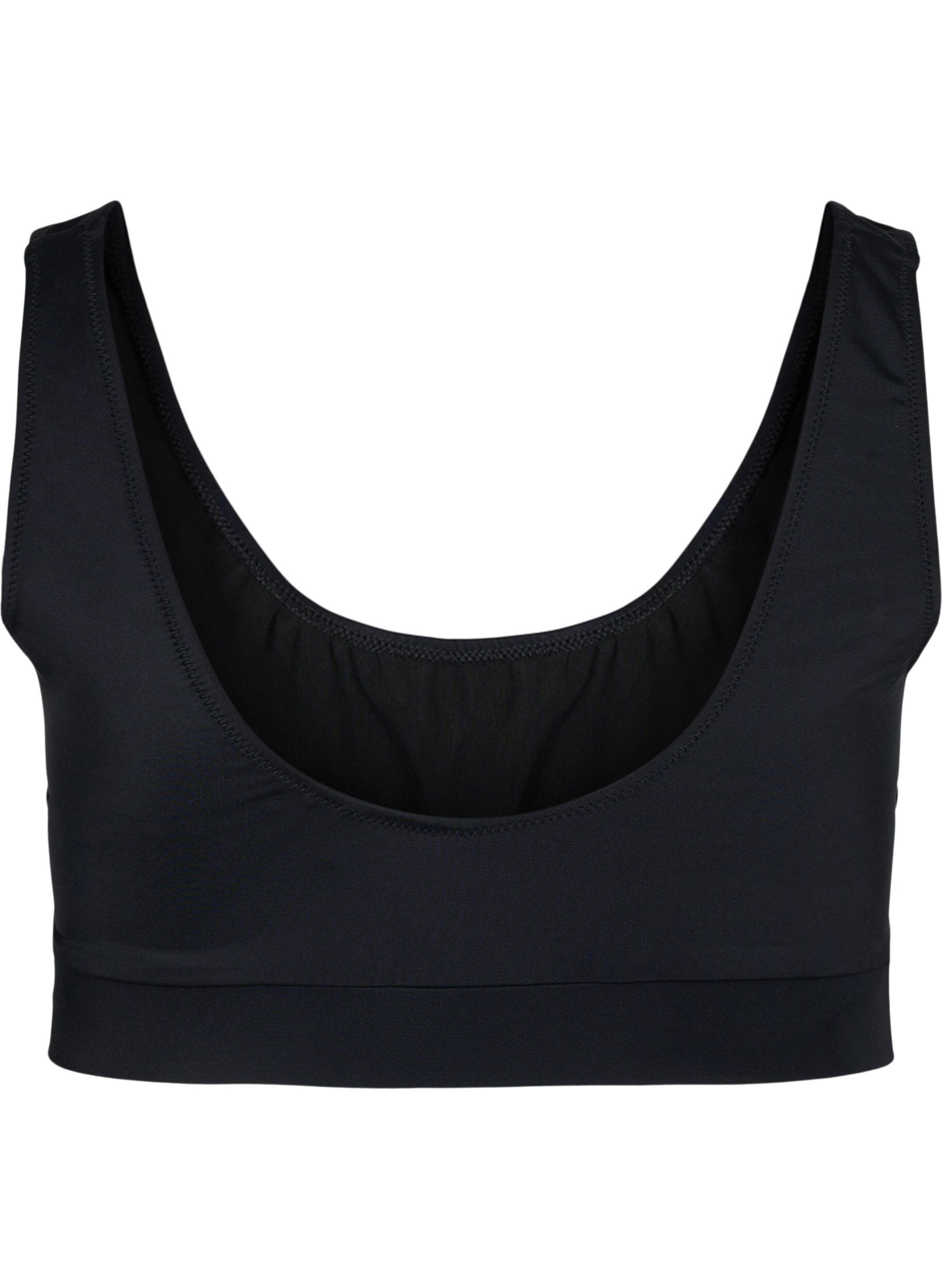 Zizzi G&oacute;ra od bikini z okraglym dekoltem, Black, Packshot image number 1