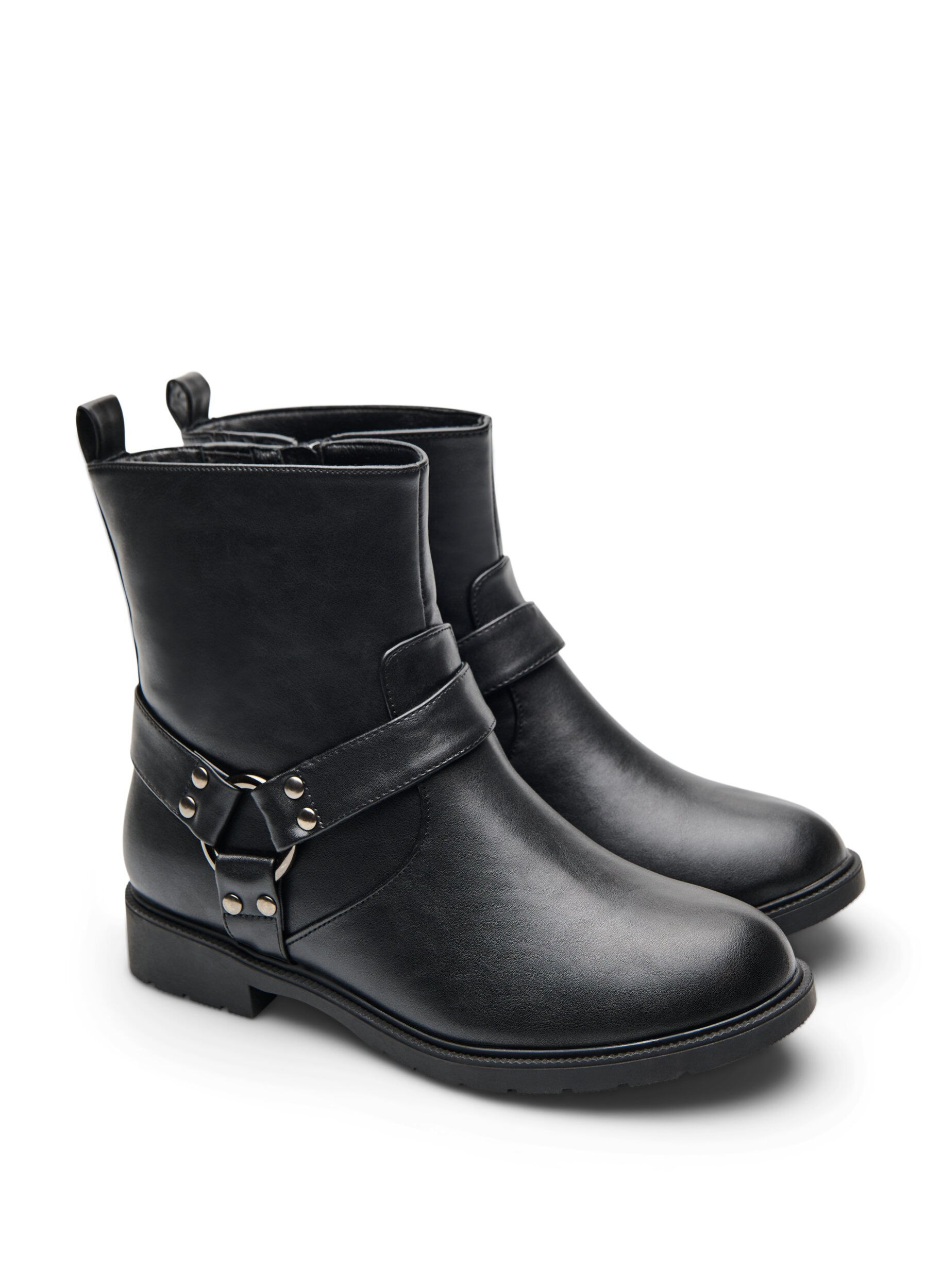 ZizziNiskie buty motocyklowe, Czarne, Packshot image number 1