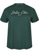 T-shirt z bawelny organicznej z nadrukiem, Zielony, Packshot image number 0