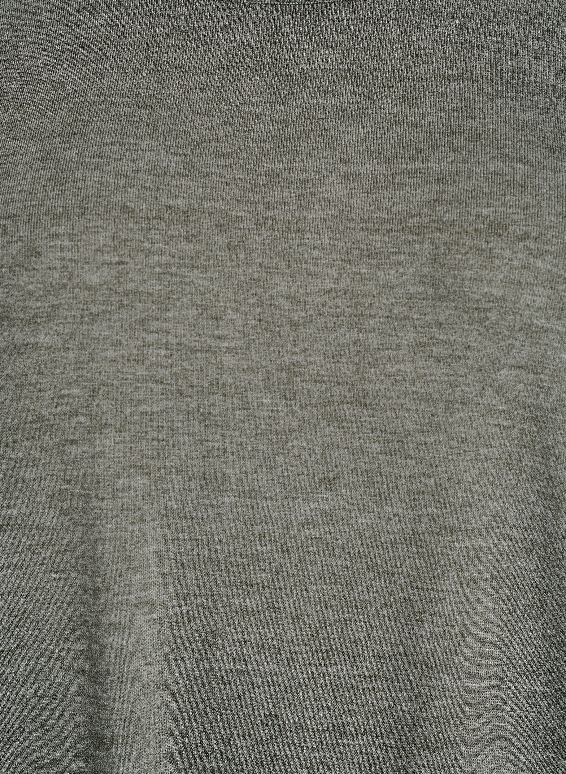 Zizzi Bluzka dresowa z rekawami 3/4, Zielony, Packshot image number 2