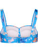 Góra od bikini z nadrukiem, Bright Blue Print, Packshot image number 1