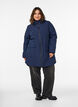 Nieprzemakalna parka z kapturem, Niebieskie, Model image number 1