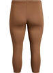 Legginsy 3/4 typu basic z wiskozy, Brązowy, Packshot image number 1