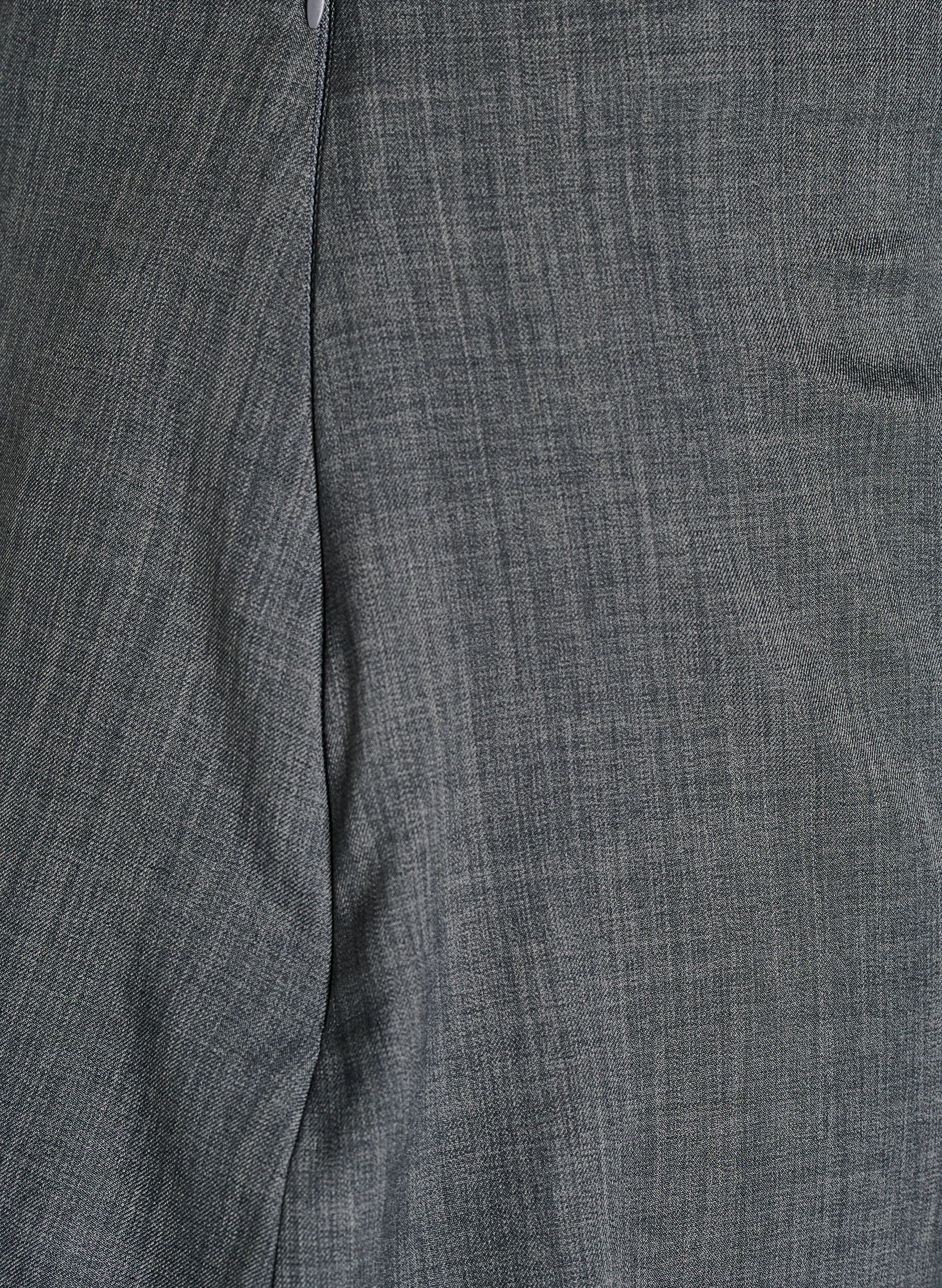 Zizzi Spodnie w kroju prosto ze sp&oacute;dnica, Ciemnoszary, Packshot image number 3