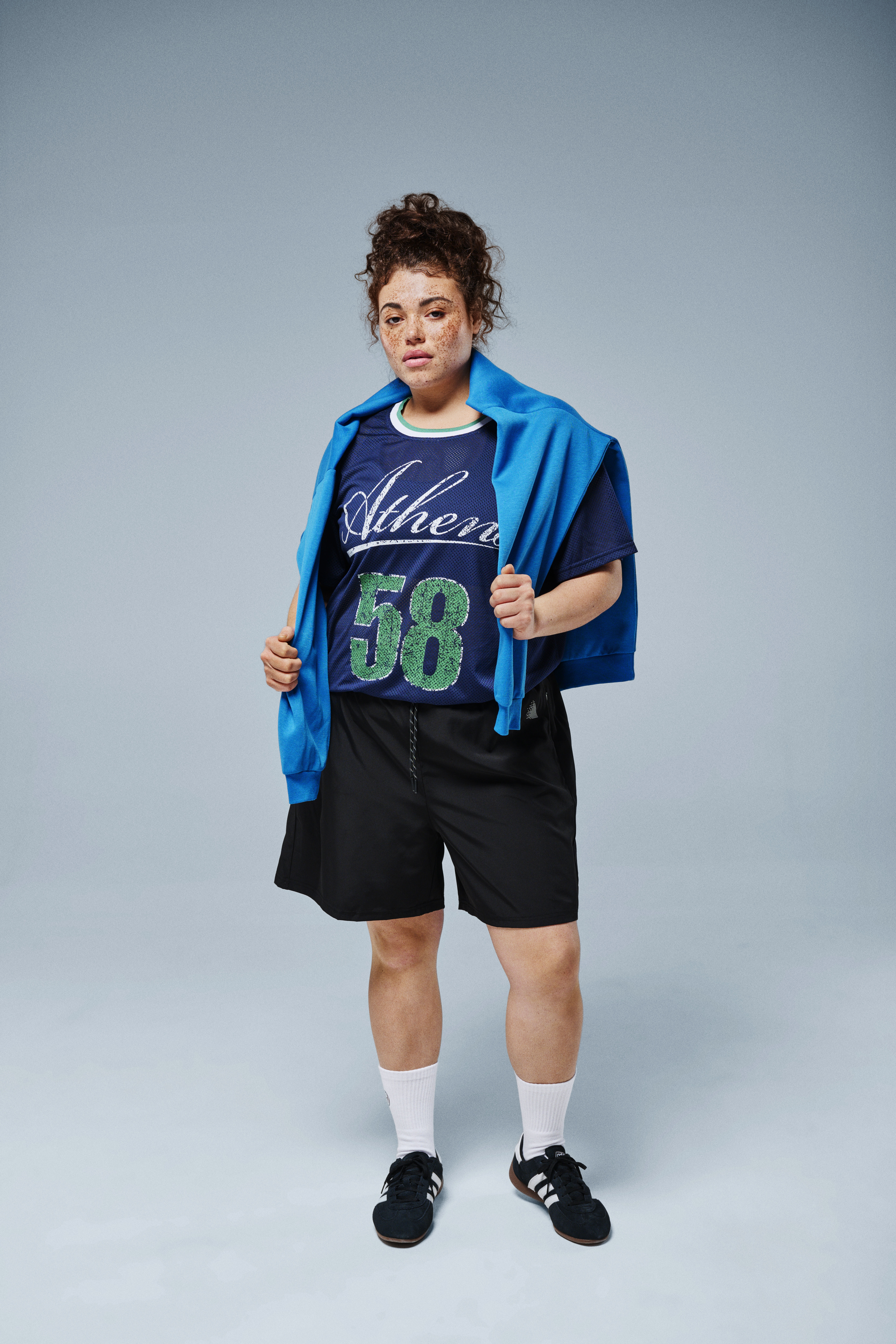 Zizzi Koszulka sportowa z siateczki, , Model