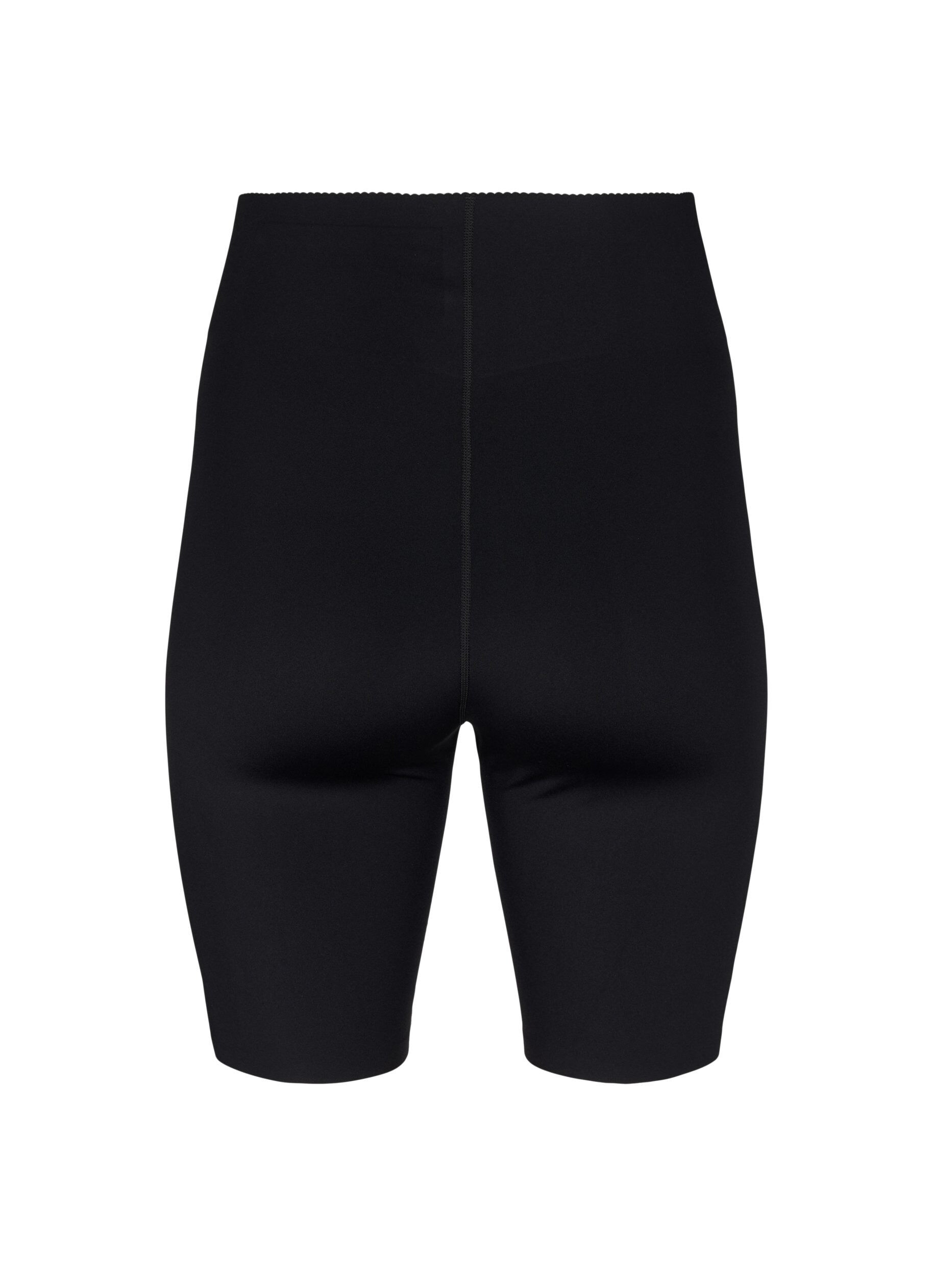 Zizzi Obcisle szorty sportowe z kieszenia, Black, Packshot image number 1