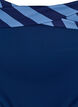 Figi damskie od bikini z detalem kopertowym, Niebieskie, Packshot image number 2