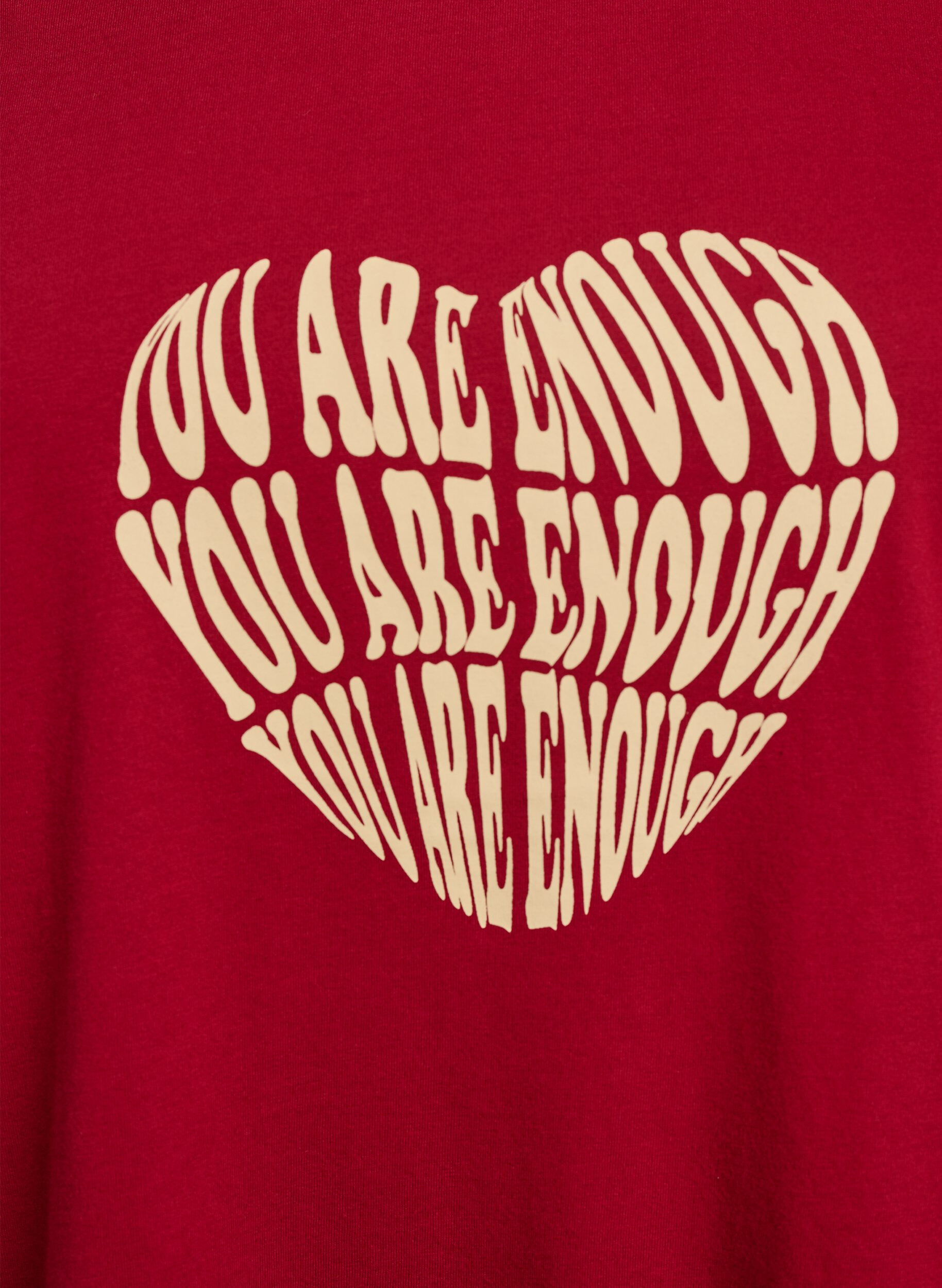 Zizzi Koszulka z nadrukiem, Czerwony, Packshot image number 2