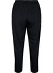 Spodnie z mieszanki modalu z rozcieciem, Black, Packshot image number 1