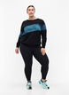 Bluza ze sportowym nadrukiem, Black Comb, Model image number 2