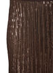 Trapezowa cekinowa sp&oacute;dnica midi, Brązowy, Packshot image number 2