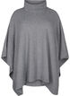 Poncho z golfem, Medium Grey Melange, Packshot image number 0