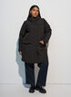 Hydrofobowa kurtka softshell z pikowana podszewka, Czarne, Model image number 1