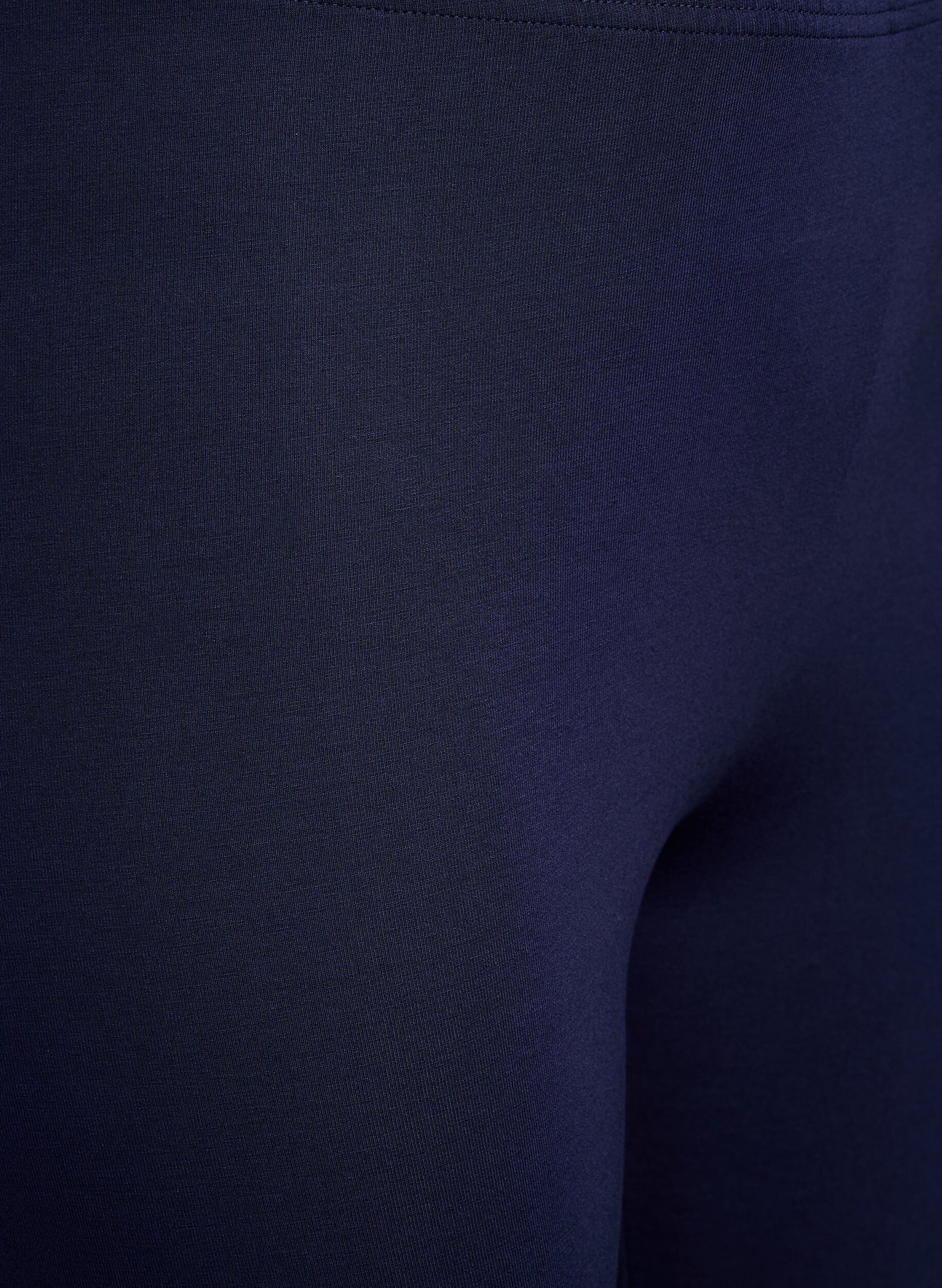 ZizziLegginsy z wiskozy w stylu basic, Niebieskie, Packshot image number 2