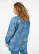 Kurtka jeansowa z kwiatami, Light Blue Denim, Model image number 1