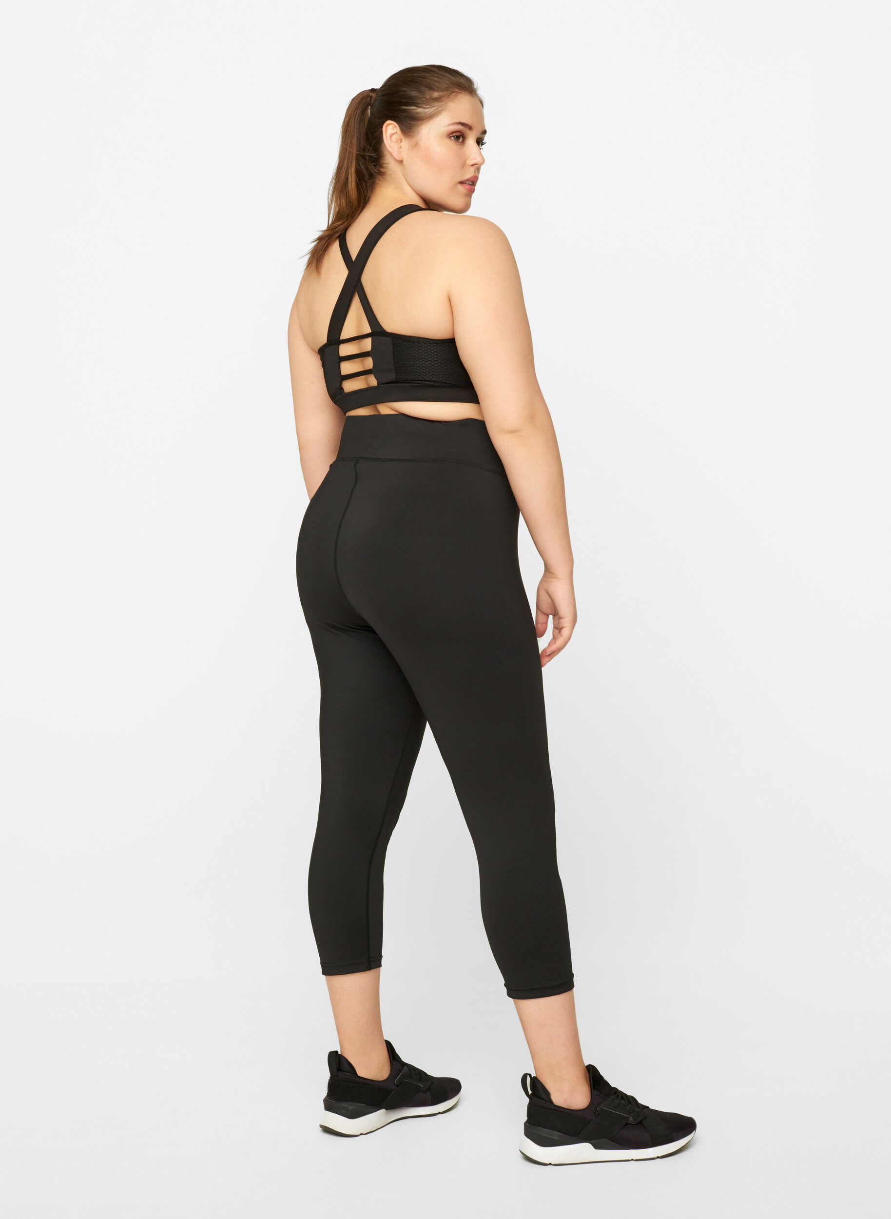 Zizzi Sports leggings, Black, Model image number 1