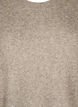 Sukienka dzianinowa z rozcieciami, Walnut Mel., Packshot image number 2