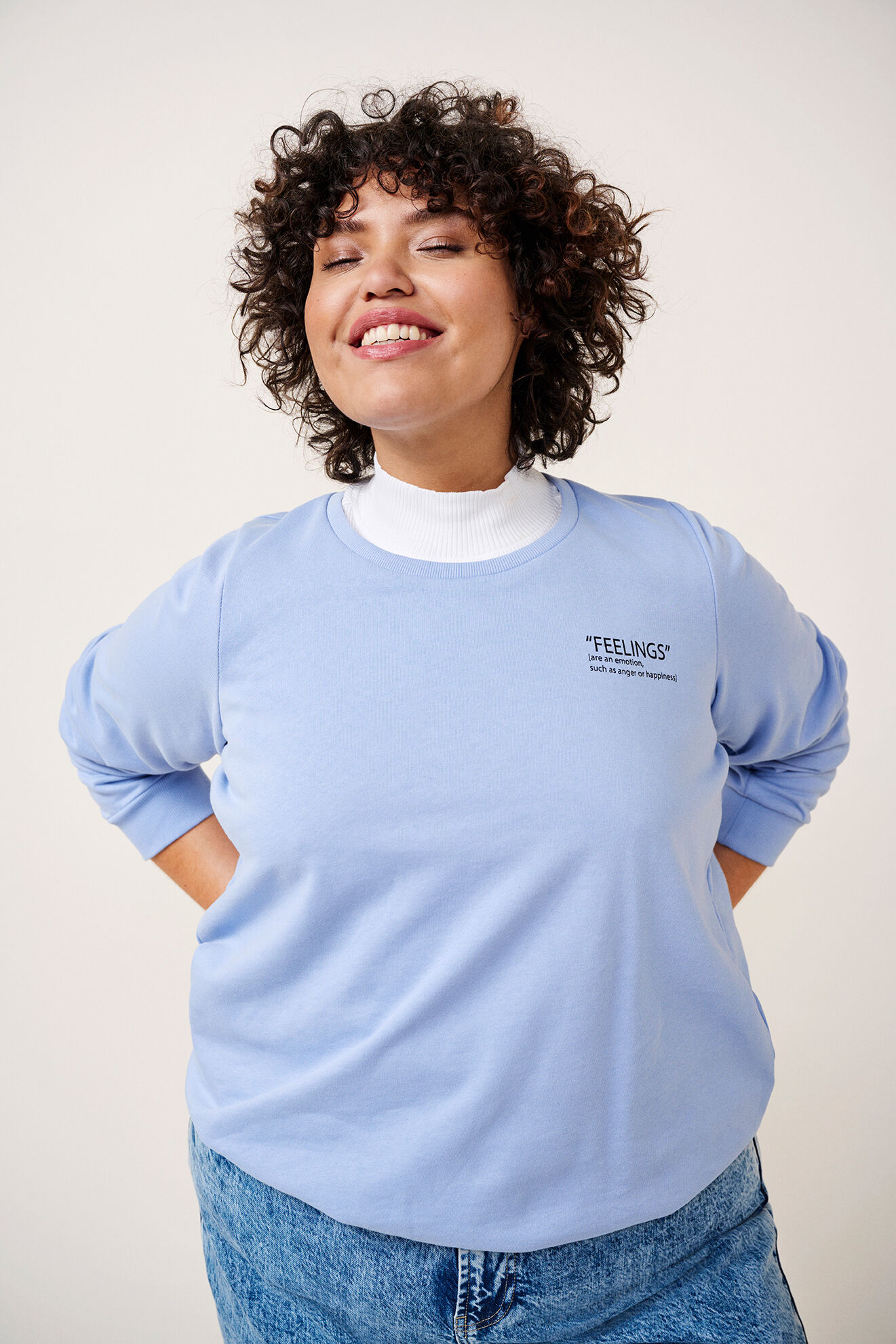 Zizzi Turtleneck, , Model