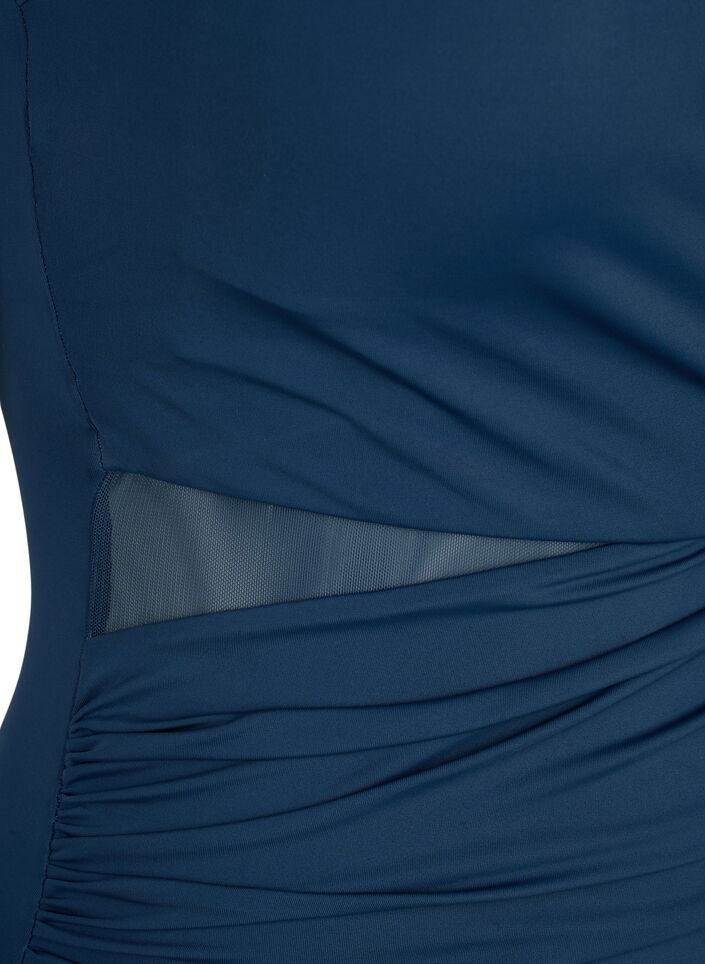 Kopertowy kostium kapielowy, Niebieskie, Packshot image number 2