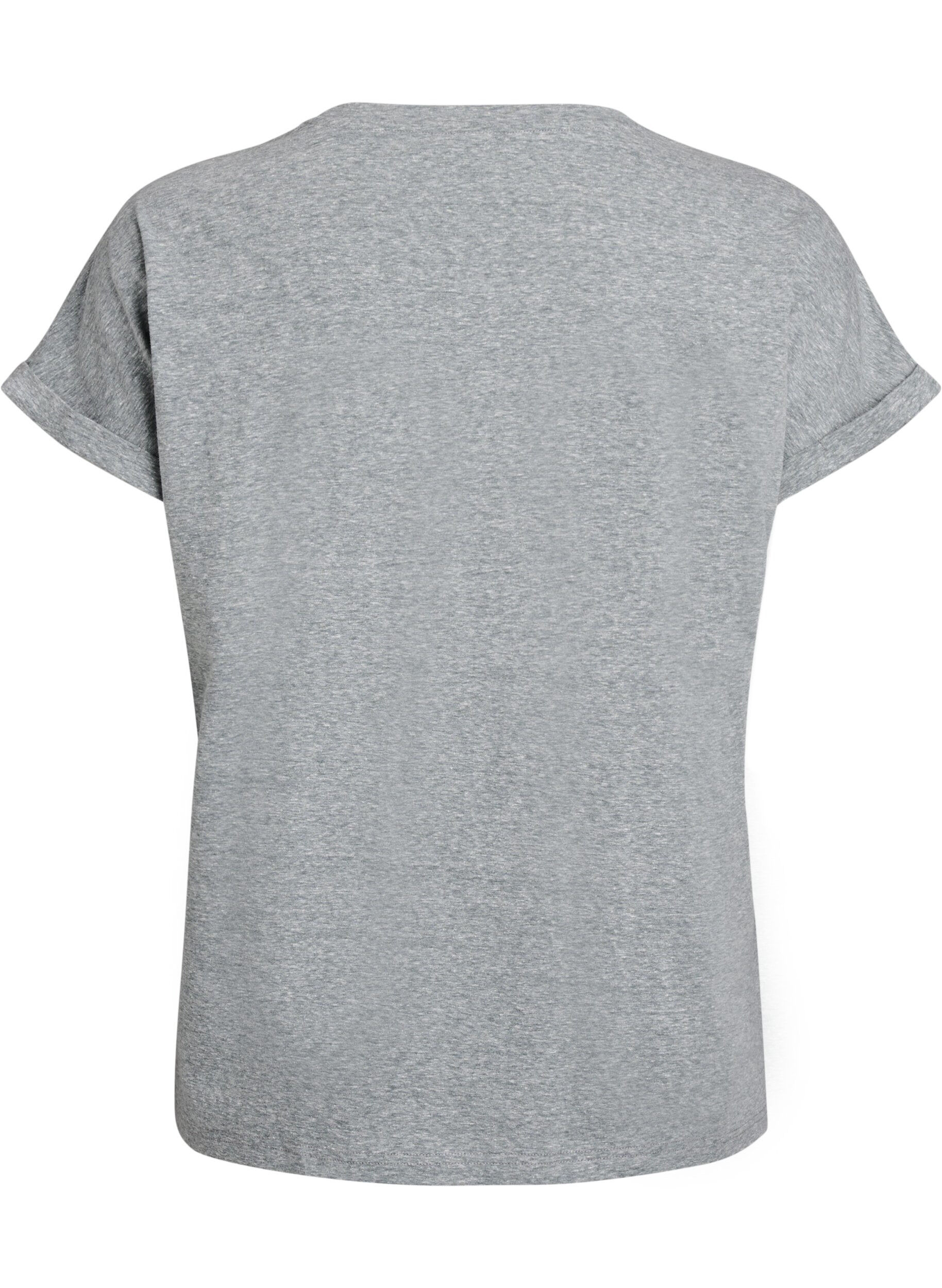 Zizzi Melanzowa koszulka z kr&oacute;tkim rekawem, Zielony, Packshot image number 1