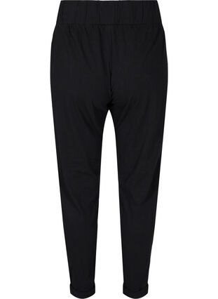Bawelniane spodnie, Black, Packshot image number 1