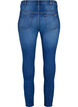  Jeansy Amy z wysokim stanem i guzikami, Blue denim, Packshot image number 1