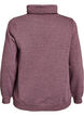 Bluza z wysokim kolnierzem i kieszeniami, Czerwony, Packshot image number 1