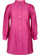 Sukienka koszulowa z faktura i perlowymi guzikami, Cactus Flower, Packshot image number 0