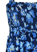 Top ze sciagaczem do karmienia piersia, Blue Flower Print, Packshot image number 2