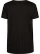 Oversize t-shirt with print, Black W. Love, Packshot image number 1