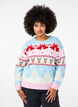 Swiateczny sweter, Cerulean Comb, Model image number 0