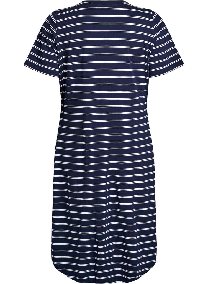 Sukienka bawelniana z efektem skretu, Niebieskie, Packshot image number 1