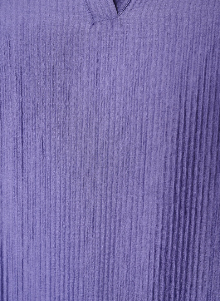 Sukienka A-line z faktura, Fioletowy, Packshot image number 2