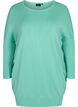 Dzianinowy sweter z&nbsp;okraglym dekoltem, Dusty Jade Green, Packshot image number 0