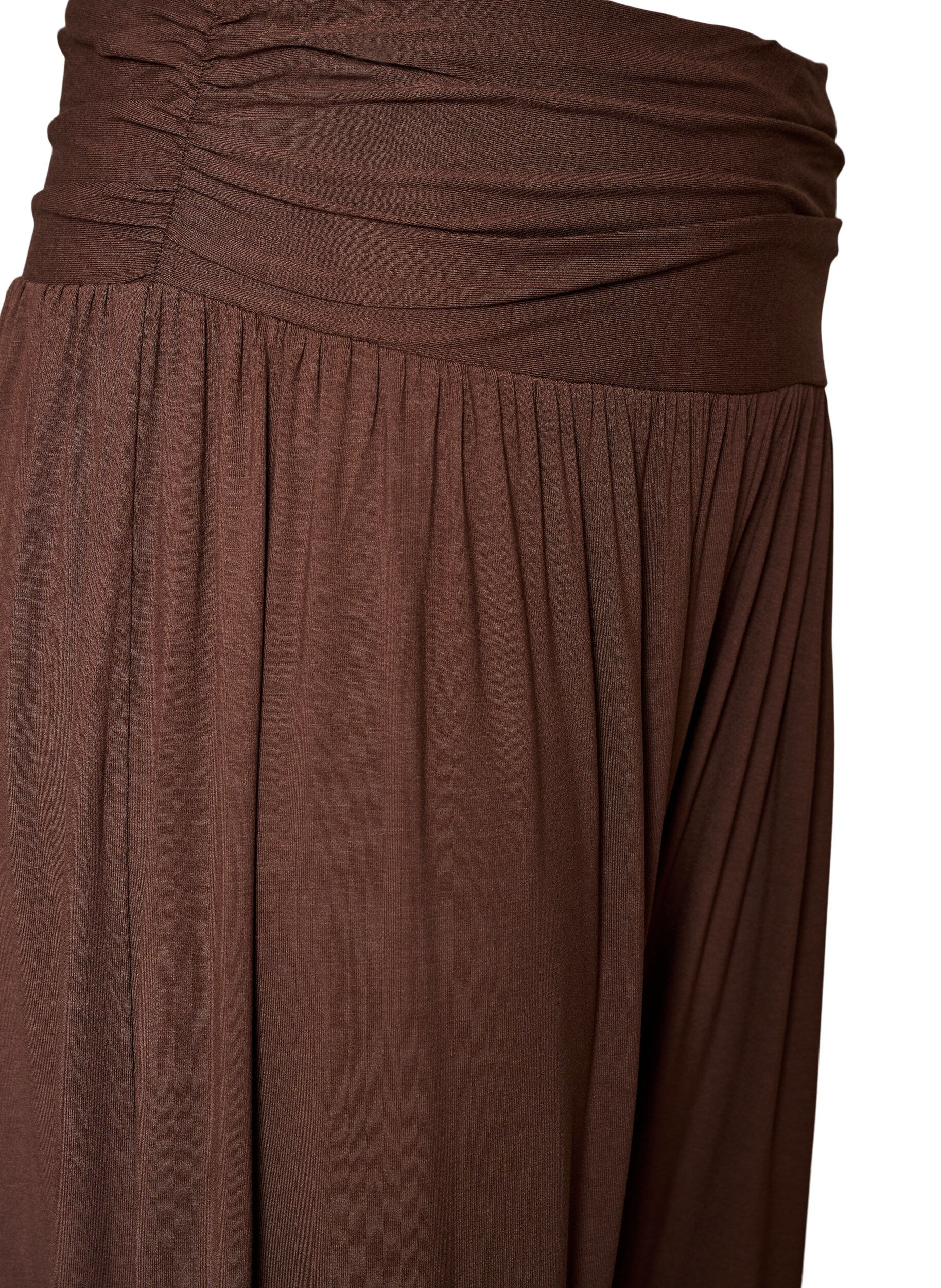 ZizziLuzne spodnie haremowe, Brązowy, Packshot image number 2