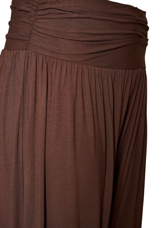 Luzne spodnie haremowe, Brązowy, Packshot image number 2