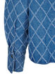 Dzinsowa koszula zdobiona przetarciami, Blue Denim, Packshot image number 3
