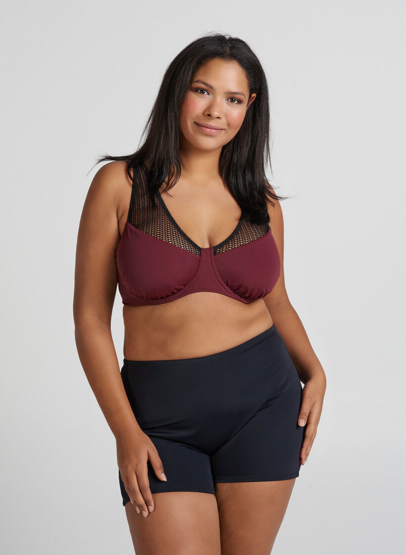  Szorty od bikini, Czarne, Model image number 3