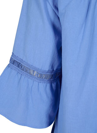 Tunika z bawelny organicznej z kobiecymi detalami, Marina, Packshot image number 3
