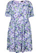 Kwiecista sukienka z krótkim rekawem, Xenon B. Flower AOP, Packshot image number 0