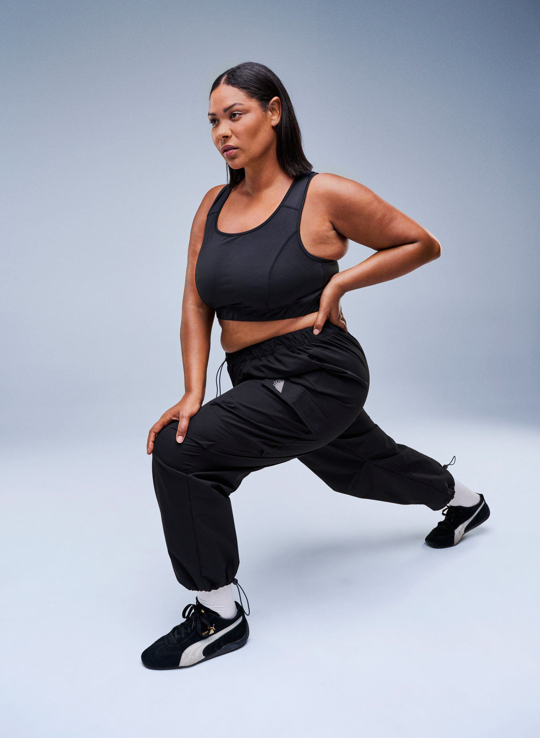 Biustonosz sportowy z tylem typu racerback