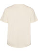 Bawelniany T-shirt z napisem, Biały, Packshot image number 1