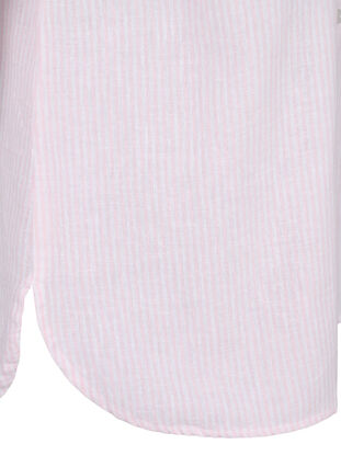 Bluzka koszulowa z zapieciem na guziki, Rosebloom White, Packshot image number 2