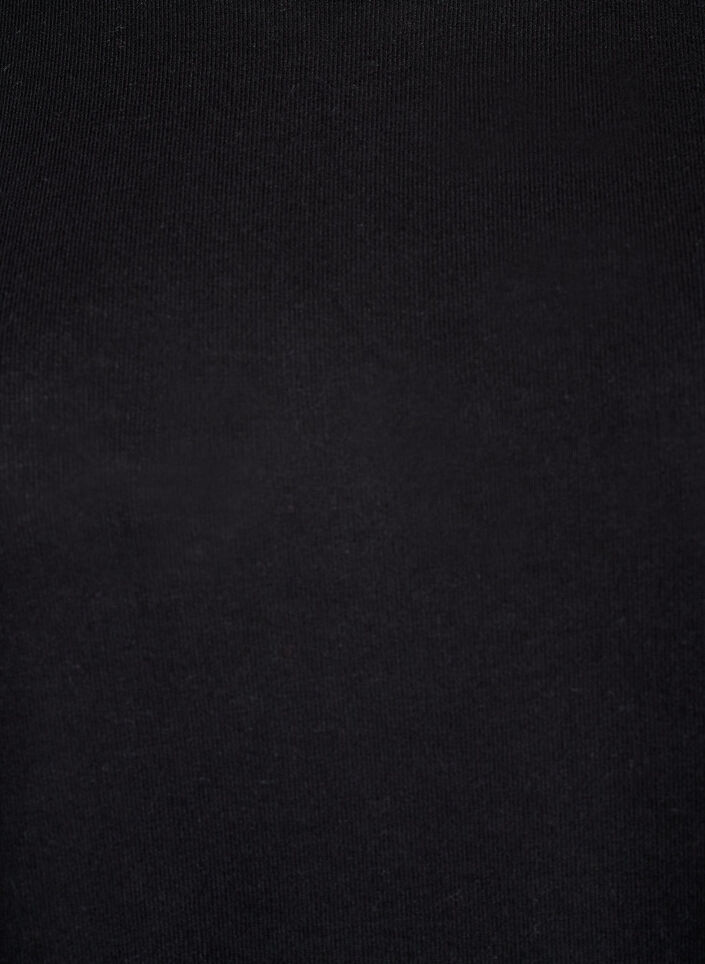 Flash – bluzka dresowa z rekawami 3/4, Czarne, Packshot image number 2