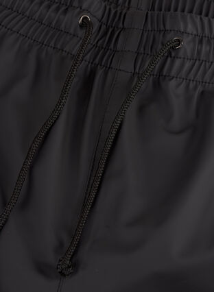 Spodnie przeciwdeszczowe z klejonymi szwami, Black, Packshot image number 2