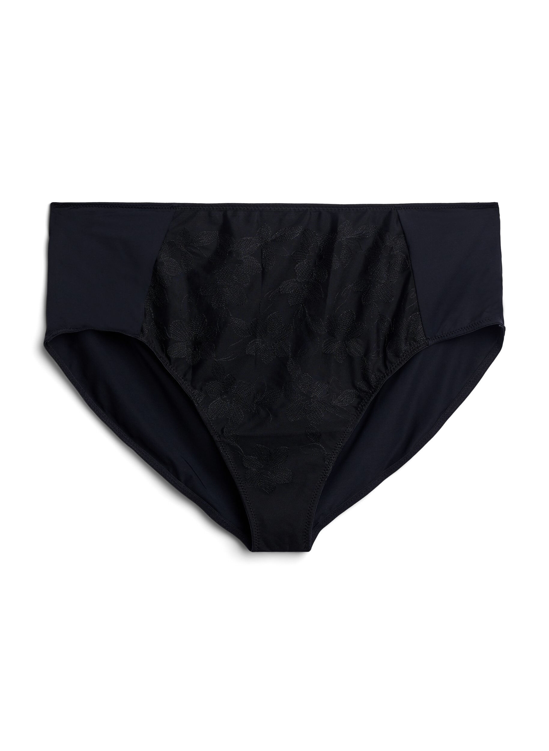  Majtki z mikrofibry z siateczka i haftem