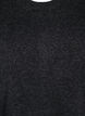 Sukienka dzianinowa z rozcieciami, Dark Grey Melange, Packshot image number 2