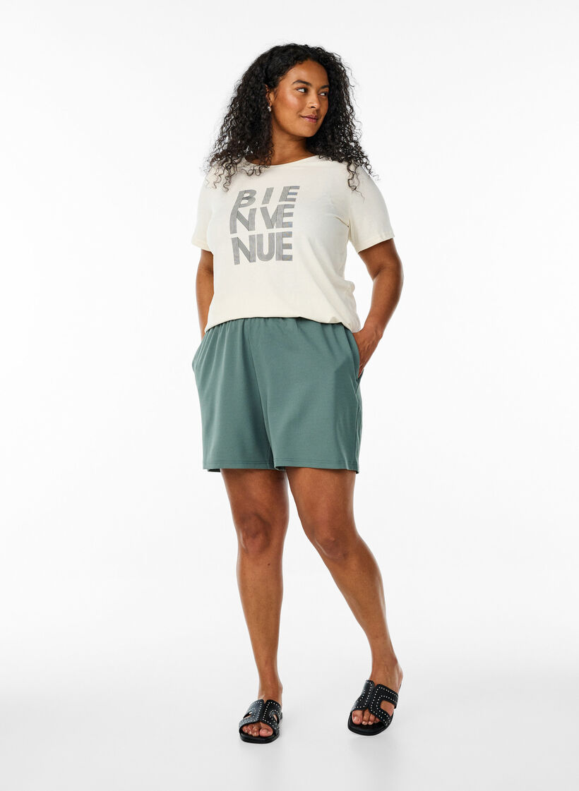 FLASH - T-shirt z nadrukiem, Biały, Model image number 1