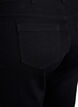 Emily slim dopasowane spodnie jeansowe 3/4’, Czarne, Packshot image number 3