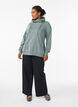 Bluza z wysokim kolnierzem i kieszeniami, Zielony, Model image number 1